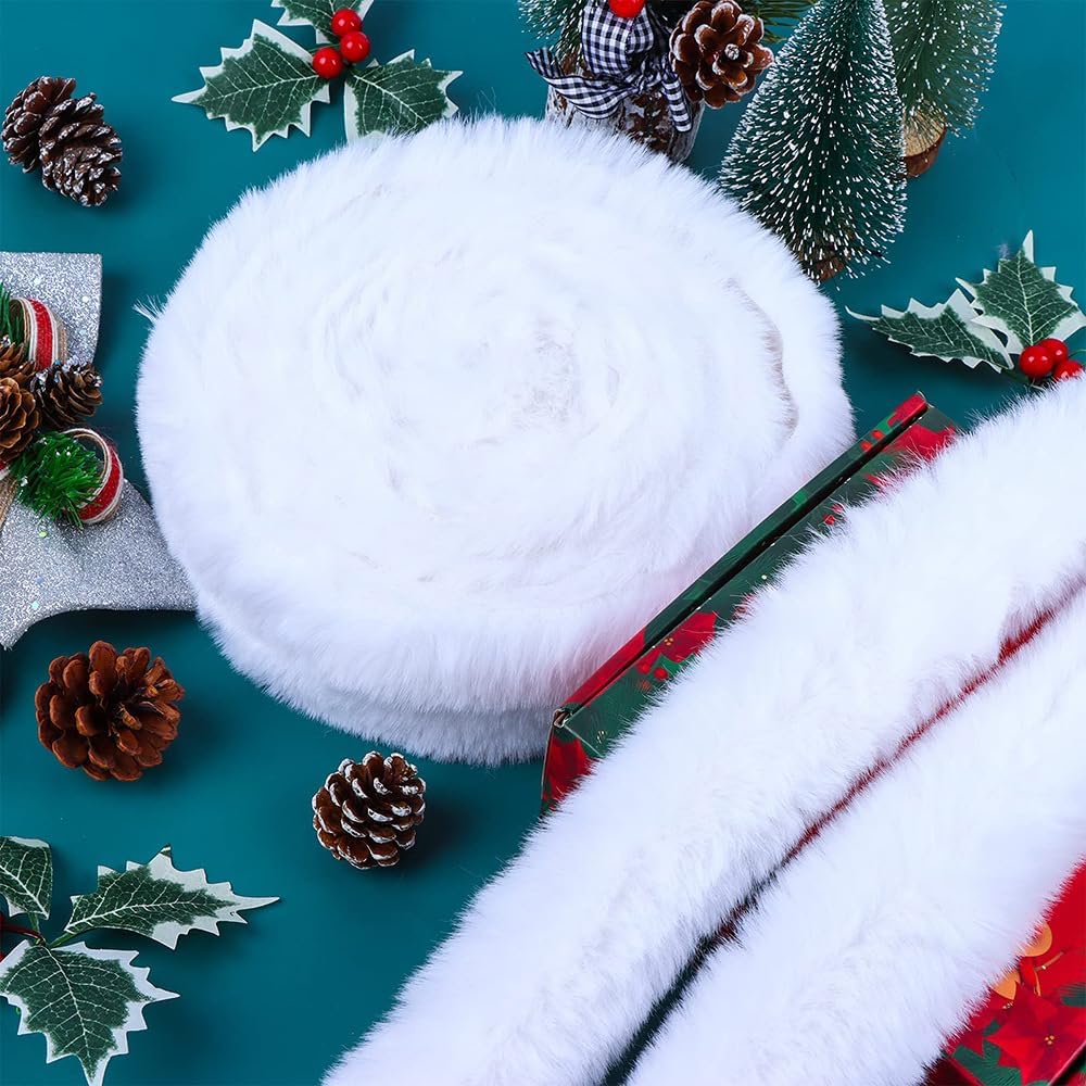 Sewing Textile Art - Faux FUR ริบบิ้น Mink Woolen แถบ