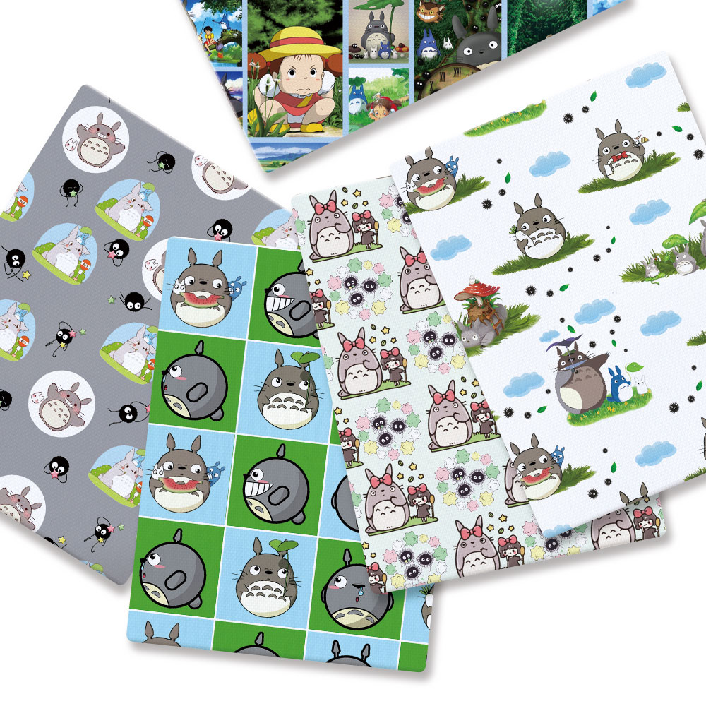 Sewing Production - ผ้าการ์ตูนร้อน DIY140*50 ซม.Handmade เย็บ Patchwork Quilting