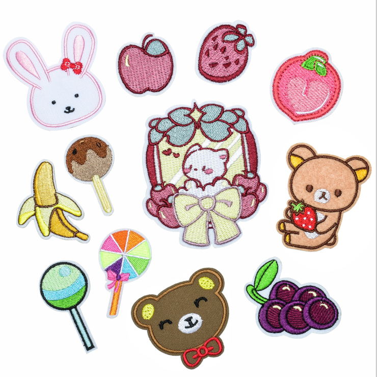 Sewing Id - สินค้ามาใหม่ แพทช์ปักลาย 10 ชิ้น ติดเสื้อผ้า กางเกงยีนส์