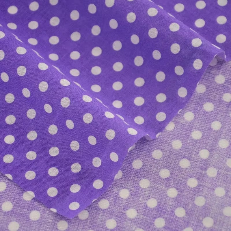 ผ้าคอตตอนพิมพ์ลายจุดสีส้มสีขาว - Sewing And Textile บทวิจารณ์และราคา