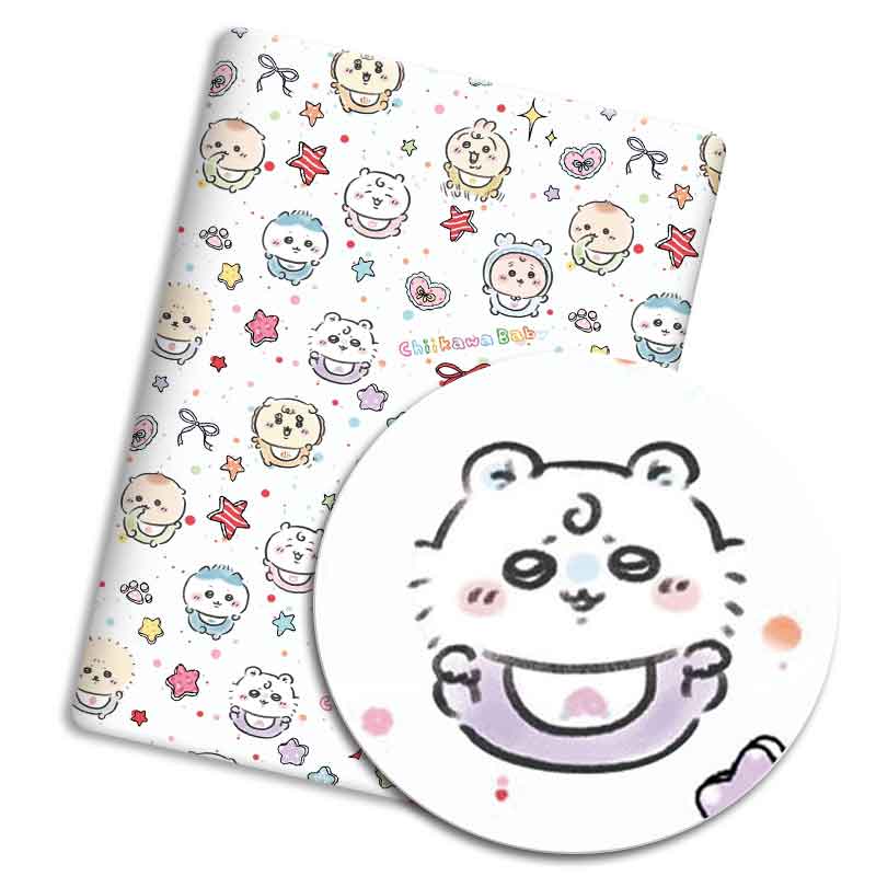 ผ้าโพลีเอสเตอร์ลายการ์ตูน 140x - Sewing And Textile บทวิจารณ์และราคา