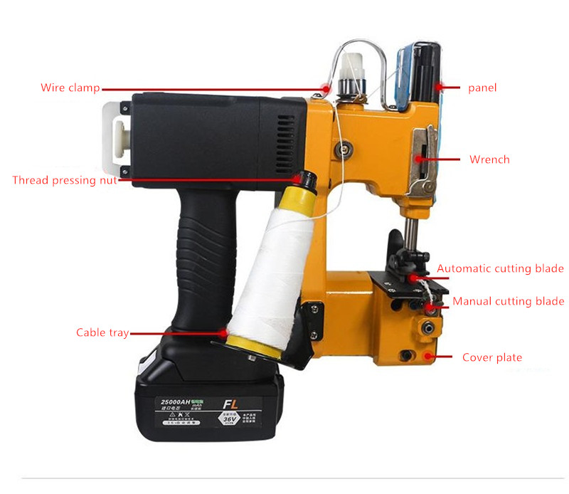 เครื่องเย็บถุงผ้าแบบพกพา, 890D - Sewing Machine In Textile Industry บทวิจารณ์และราคา