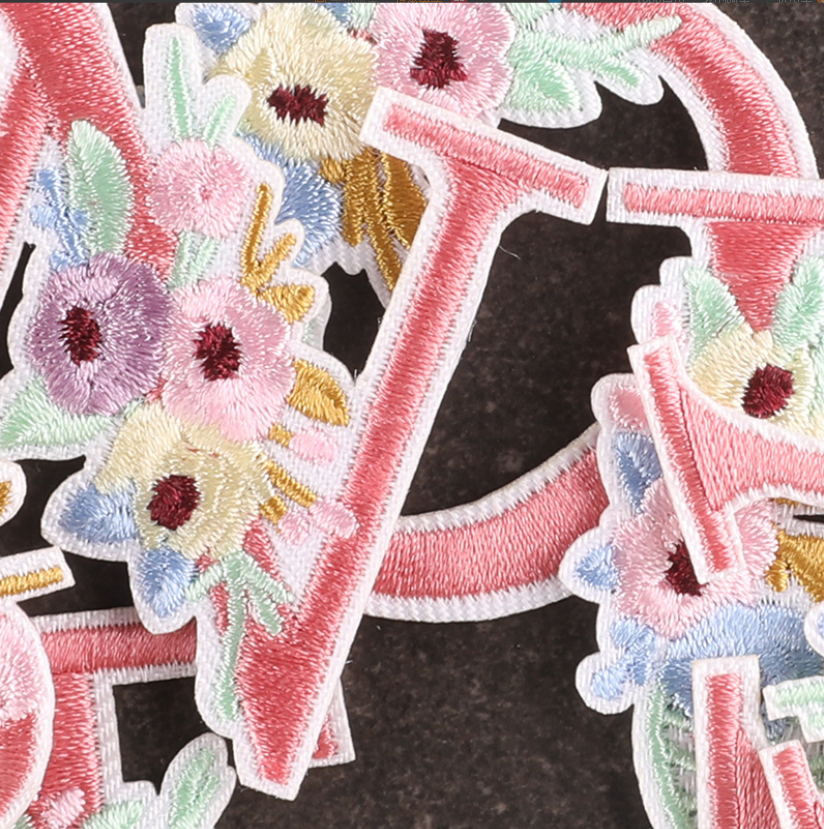 แพทช์ปักลายดอกไม้สีชมพู 10 ชิ้ - Sewing Id บทวิจารณ์และราคา