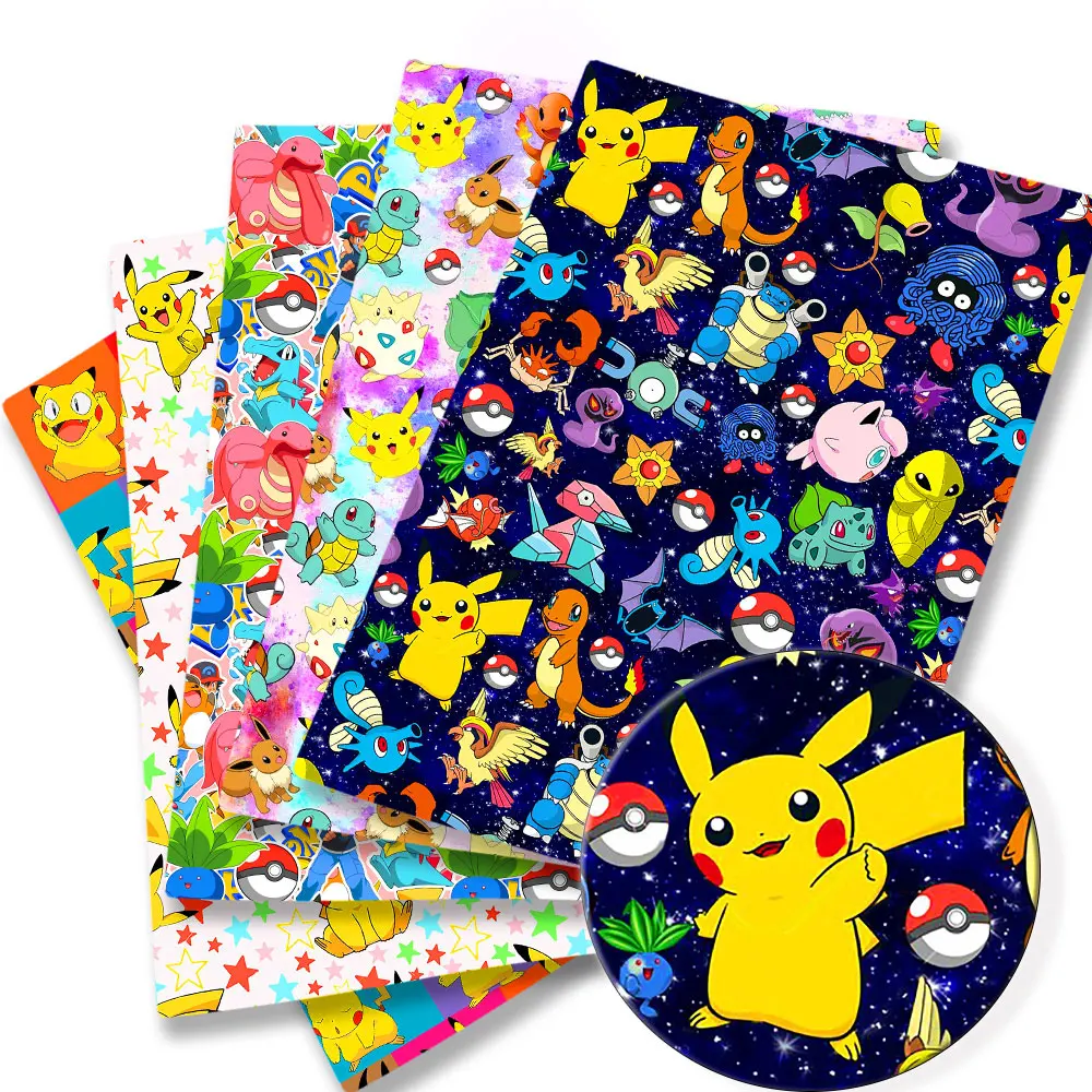 Pokemon การ์ตูน Fabric140*50 ซ - Sewing Production บทวิจารณ์และราคา