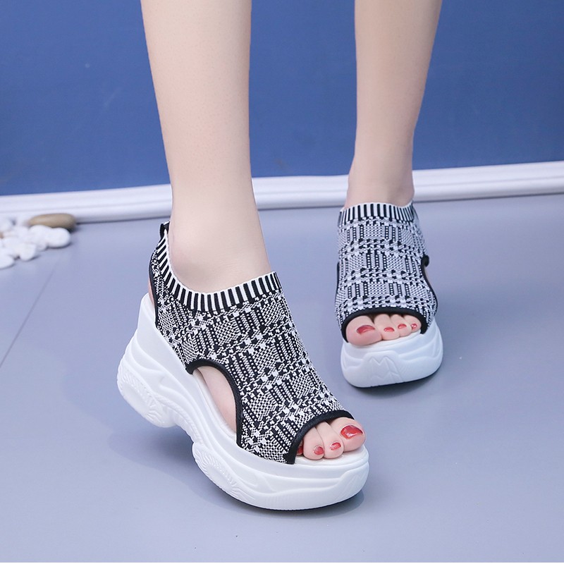 รองเท้าแตะผู้หญิง ฤดูร้อน 2025 - Elastic Waistband Roll บทวิจารณ์และราคา