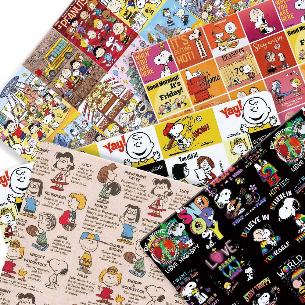 ผ้าทอพิมพ์ลายการ์ตูนสนูปปี้ ขน - Sewing And Textile บทวิจารณ์และราคา