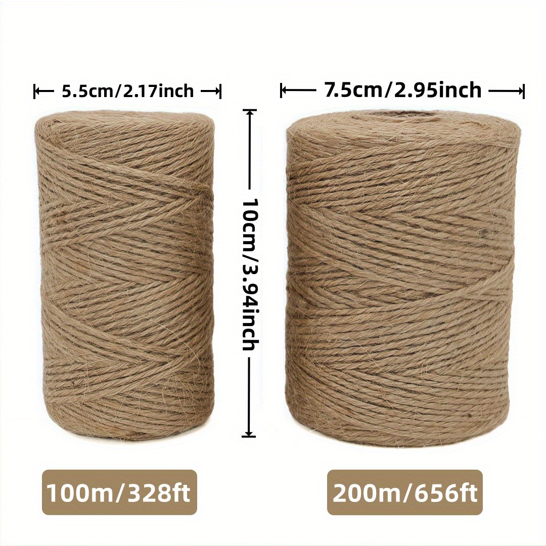 เชือกป่านธรรมชาติขนาด 2/3/4 มม - Sewing Thread In Textile บทวิจารณ์และราคา
