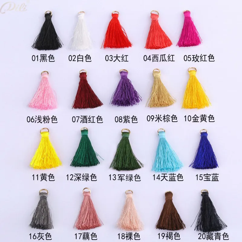 พู่ห้อยขนาดเล็ก 3 ซม. โพลีเอสเ - Sewing Textile Art บทวิจารณ์และราคา