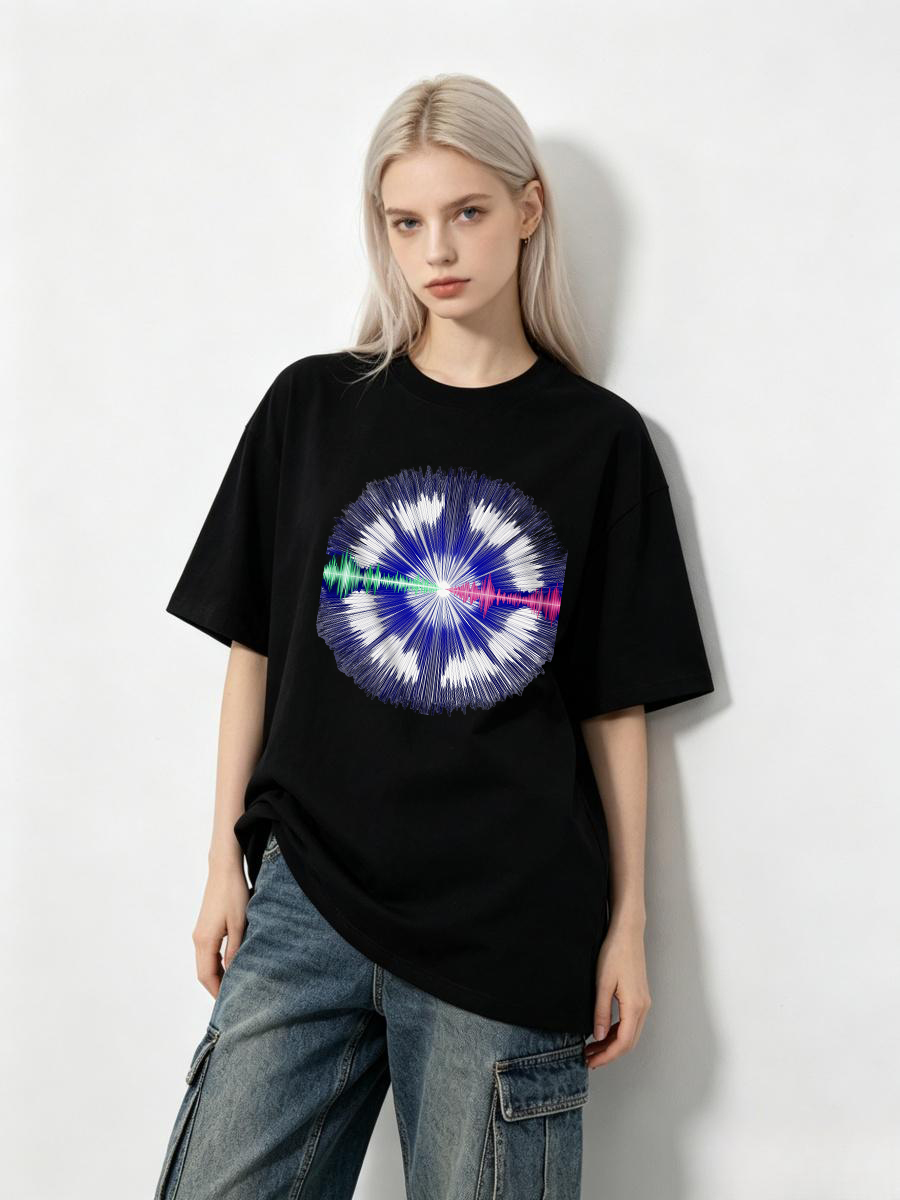 เสื้อยืดสำหรับผู้หญิง ลายด้ายเ - Sewing Thread In Textile บทวิจารณ์และราคา