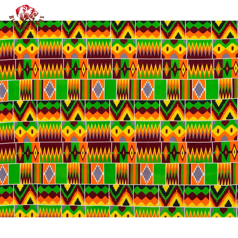 ผ้าฝ้ายแอฟริกันสีอ่อนสำหรับตัด - Sewing Batik บทวิจารณ์และราคา