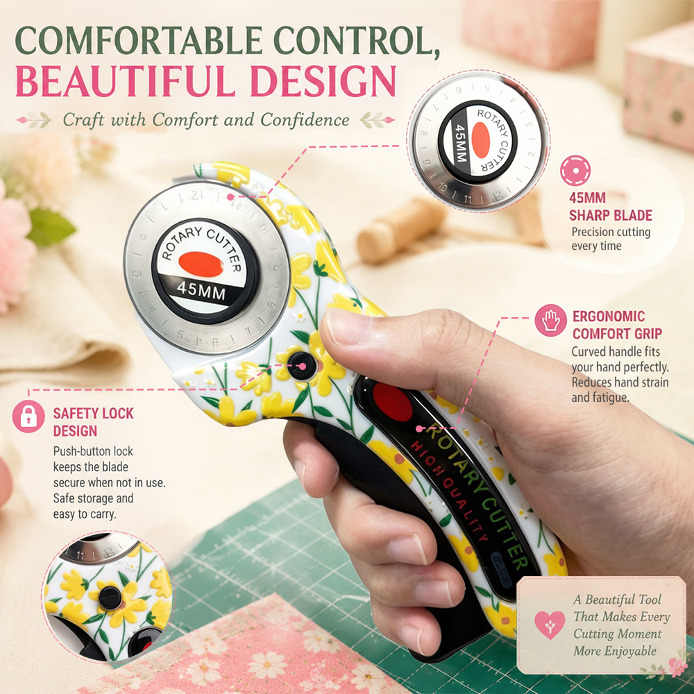 เครื่องตัดแบบหมุน 45 มม. สำหรั - Rotary Cutter Fabric บทวิจารณ์และราคา