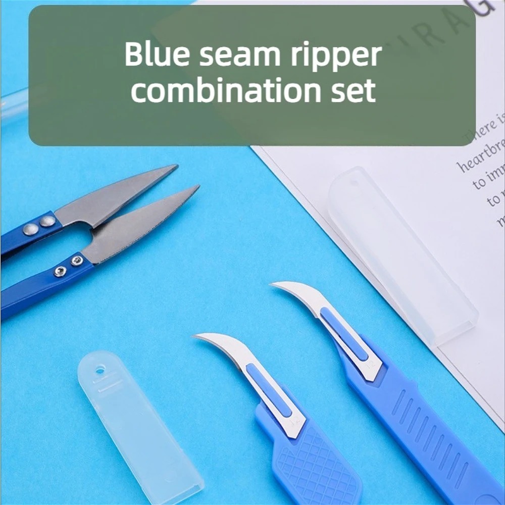 ชุดเย็บผ้าสีน้ำเงิน 5 ชิ้น ชุด - Sewing Repair บทวิจารณ์และราคา