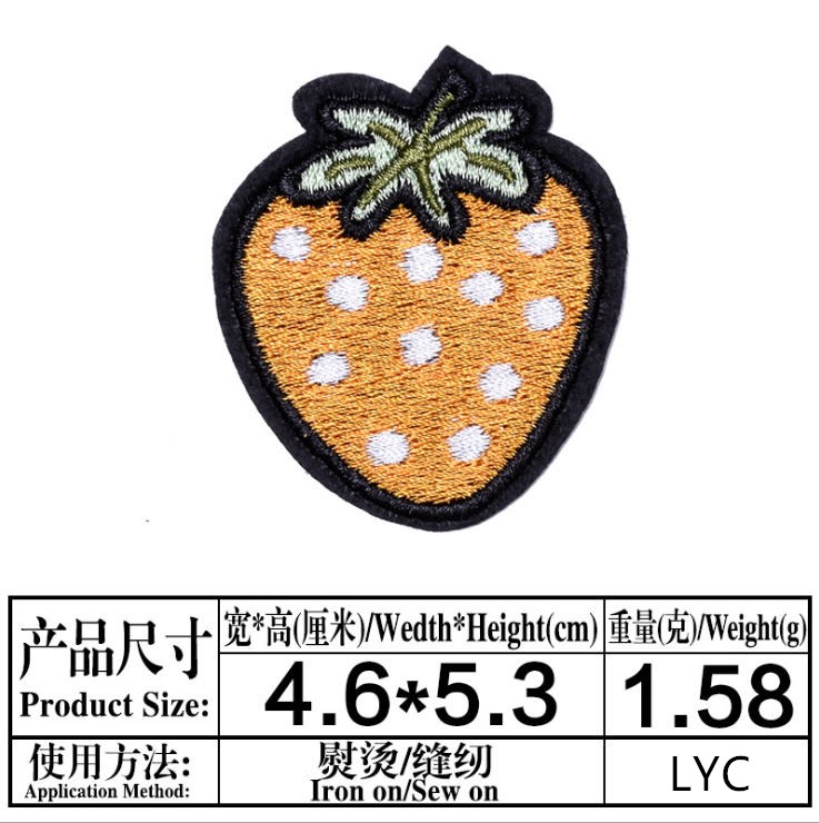 สินค้ามาใหม่ แพทช์ปักลายผลไม้  - Sewing Id บทวิจารณ์และราคา