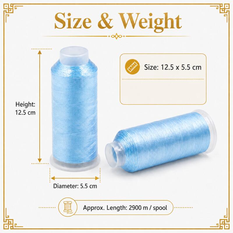 ด้ายพู่แนวตั้ง 150D/2 เส้น ด้า - Sewing Thread In Textile บทวิจารณ์และราคา
