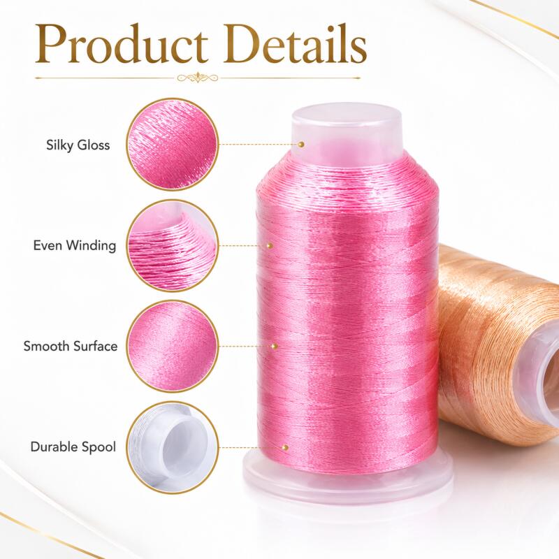 ด้ายพู่แนวตั้ง 150D/2 เส้น ด้า - Sewing Thread In Textile บทวิจารณ์และราคา