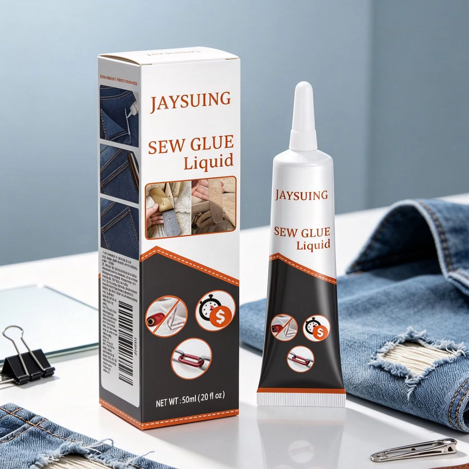 กาวซ่อมเสื้อผ้า Jaysuing แห้งเ - Sewing Repair บทวิจารณ์และราคา