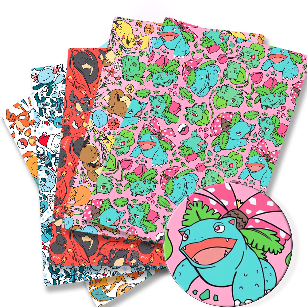 Pokemon การ์ตูน Fabric140*50 ซ - Sewing Production บทวิจารณ์และราคา