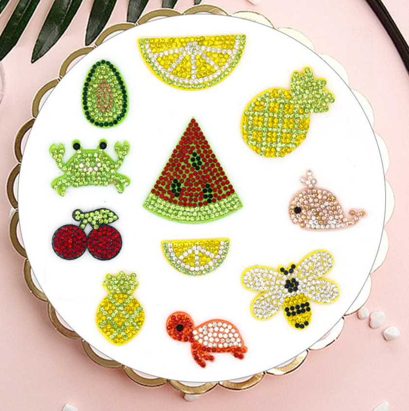 แพทช์ลายเต่าประดับเพชรเทียม 20 - Sewing Id บทวิจารณ์และราคา