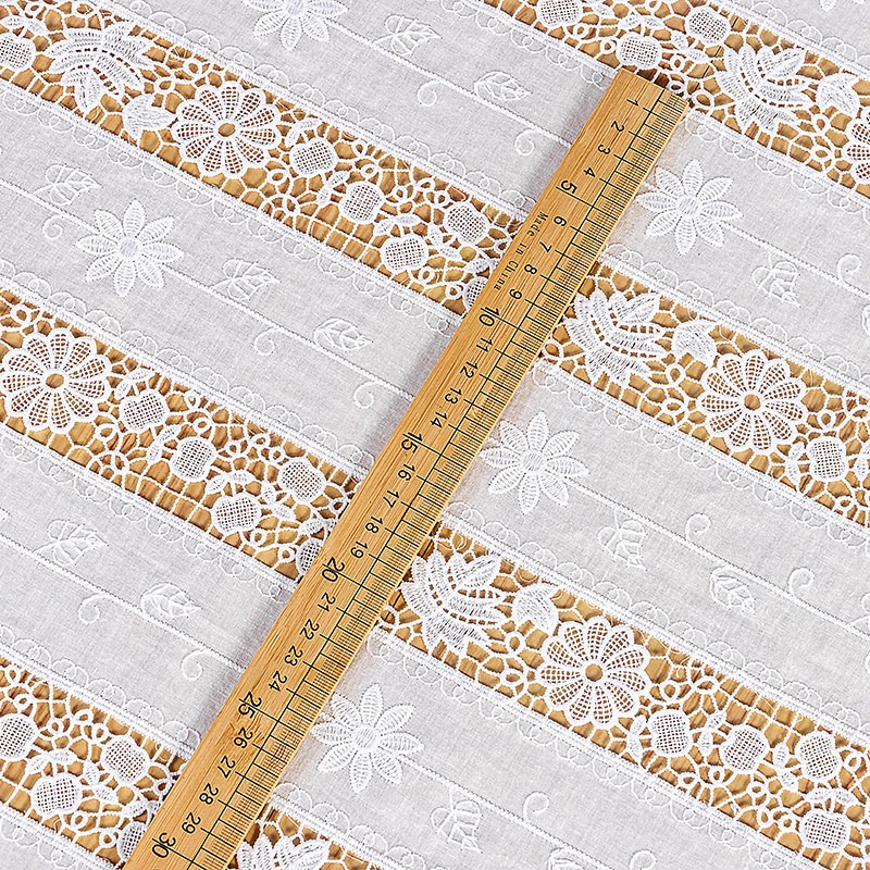 ผ้าลูกไม้ปักลายขอบฝ้ายใหม่ พร้ - Sewing Thread In Textile บทวิจารณ์และราคา