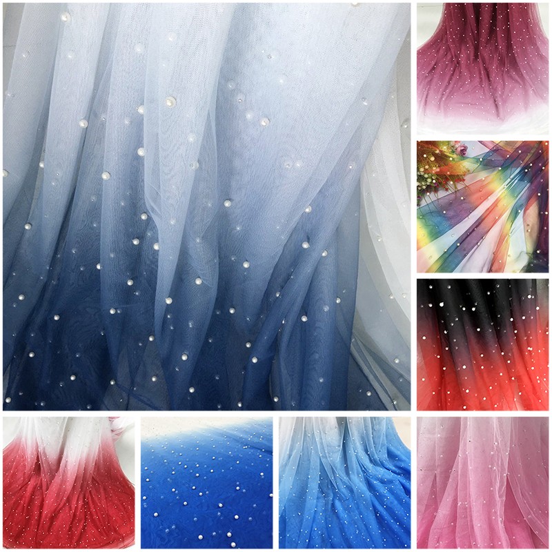 ผ้าตาข่ายมุกไล่เฉดสี ขนาด 100x - Sewing Batik บทวิจารณ์และราคา