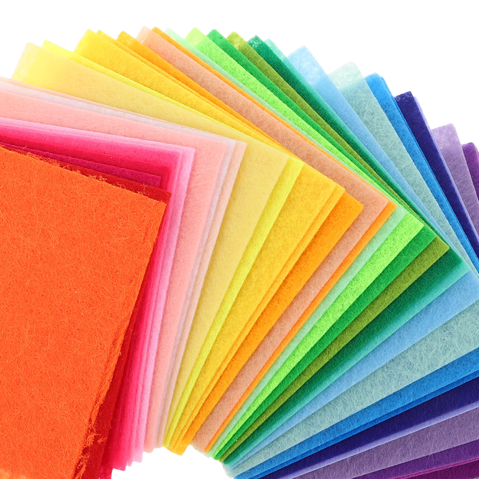 แผ่นผ้าสักหลาด 120 ชิ้น ขนาด 1 - Sewing Textile Art บทวิจารณ์และราคา